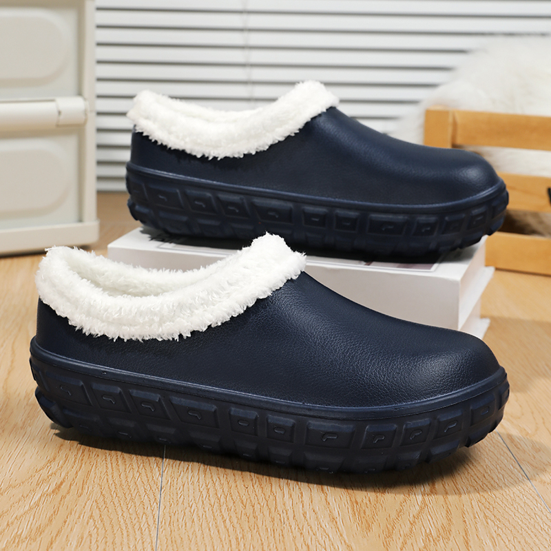 厨师防滑包跟室内耐磨棉鞋海峡虎