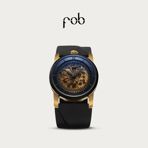 FOBR413镂空表盘机械腕表