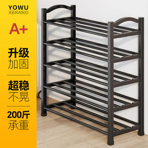 超稳鞋架子家用门口多层室内宿舍卧室小窄鞋柜出租房用入户门新款