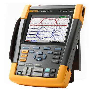 Fluke福禄克双通道示波表手持示波器F190-062S 102S 202S 504S204