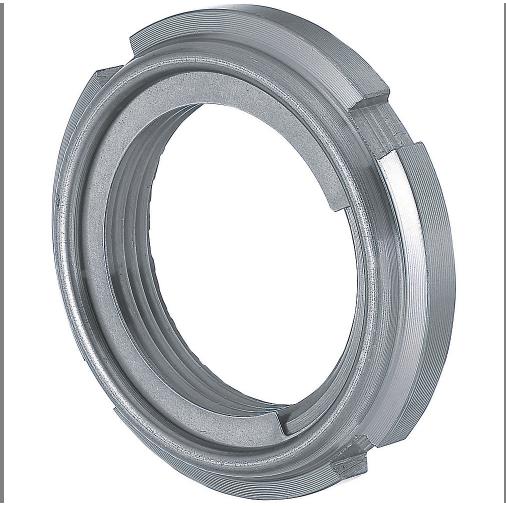 紧密U型螺帽钢片圆螺母FUNT10/12/15/17/20/25金属钢片锁紧圆螺帽