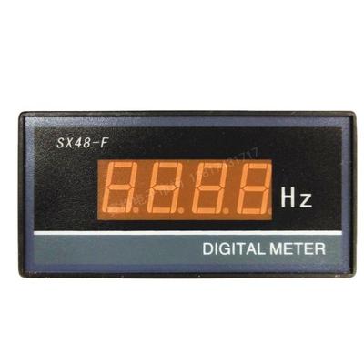 数显频率表 SX48-F  50HZ/220V 50HZ/380V 数字显示频率表 交流