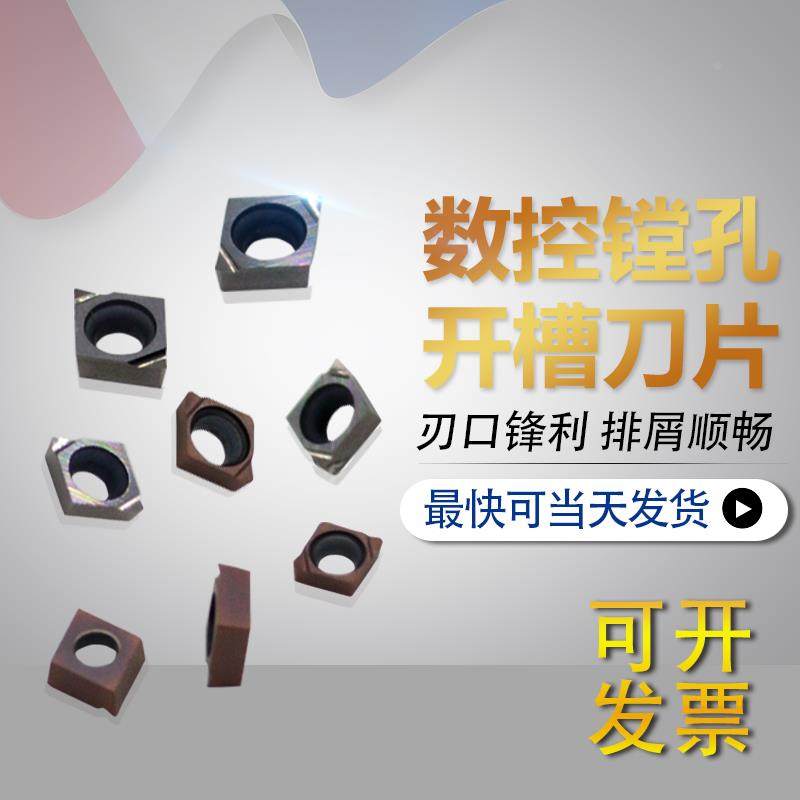 盛弗克不锈钢镗孔刀片金属陶瓷内孔车刀片开槽CCGT03/040102/04L-,农用物资,苗木固定器/支撑器,淘宝优惠券,粉丝福利购,淘宝优惠卷
