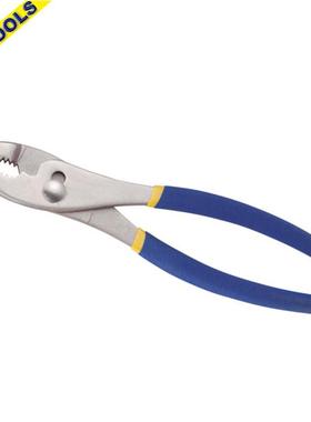 德国帕司特 沾塑柄鲤鱼钳 多功能弯嘴活动管钳扳手6寸 8寸鱼嘴钳