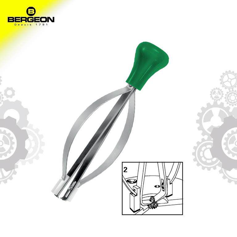 博格工具 BERGEON 30637-2起针钳(起秒针及轮和针用)