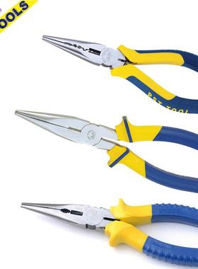 德国帕司特 尖嘴钳多功能电工工具钳尖口尖头钳小钳子迷你 6 8寸