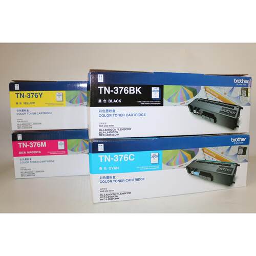 兄弟TN-376BK C M Y HL-8250CDN 9200CDW 8400 MFC-8650CDW粉盒
