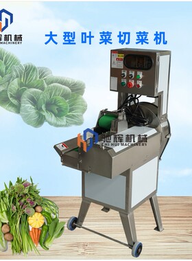 蔬菜配送中心切菜机 饺子馅全自动蒜苗切碎机 韭菜芹菜切丁切粒机