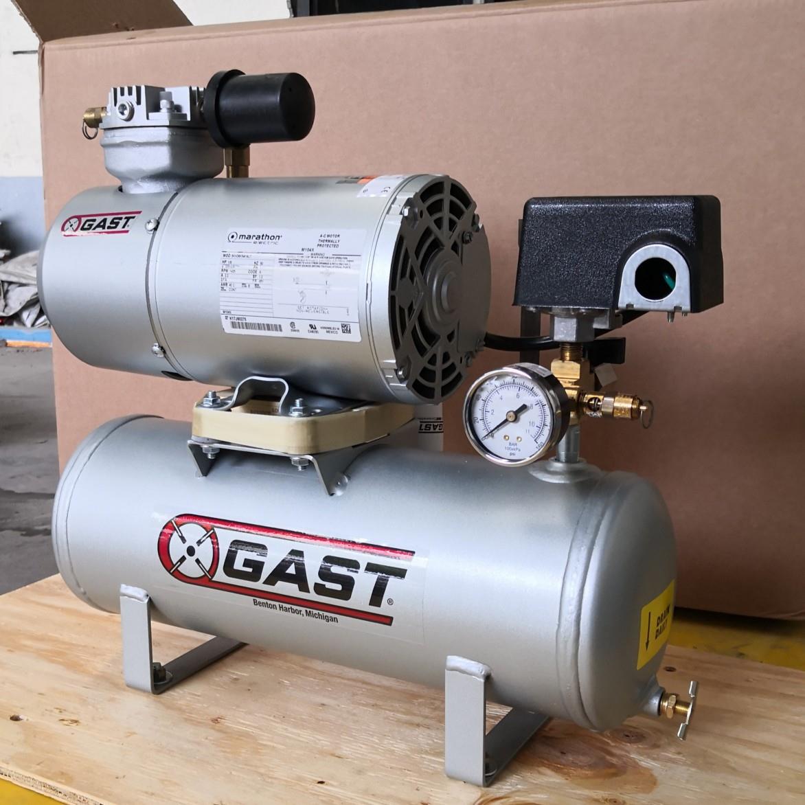 供应美国GAST活塞式1AE-11T-M104X零气发生器空气压缩机