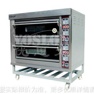 两层四盘经济款大玻璃燃气层炉-204