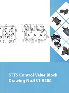 STTS Control Valve Block Drawing No.531-9200控制阀块
