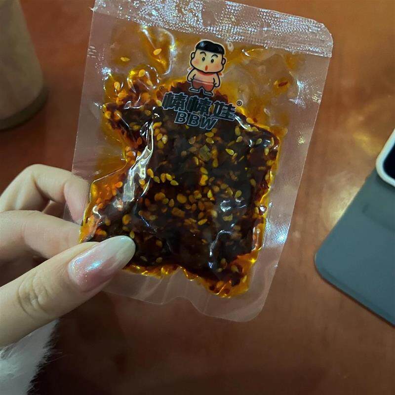 棒棒娃麻辣牛肉干98g袋装天府火爆四川成都特产小零食散装500g
