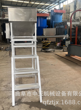 多个出料口同时下料螺旋喂料机 楼梯架方便上料给粉机设备kxxx