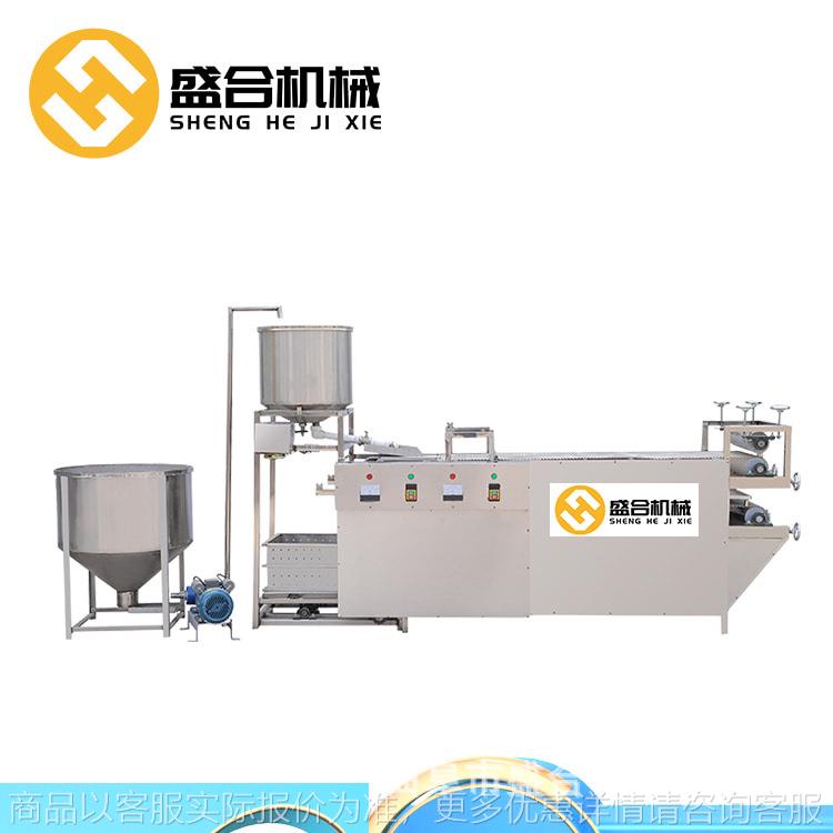 现货供应自动不锈钢豆腐皮机 千张干豆腐皮机包教技术