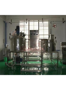 300L真空均质乳化机（蒸汽加热） 霜剂乳化机 药膏面霜乳化机