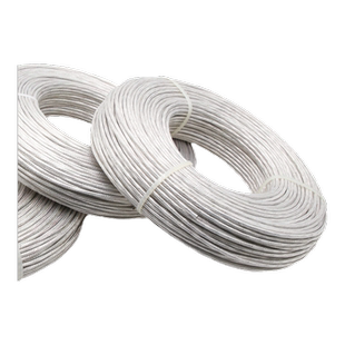 透明铁氟龙镀银双绞屏蔽线耐高温线抗干扰传感器信号线2芯3芯4芯