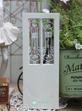 迷你微缩娃娃屋手作微缩迷艺铁木门园艺杂货9摆件可LSB爱你门1*7