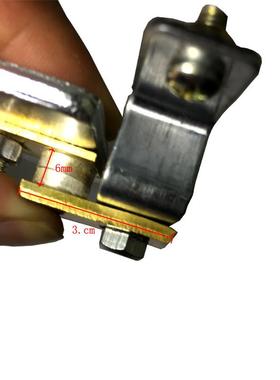 白金触点板支架触点总成跳打火点全老机式机械银触CWU点逆变器国