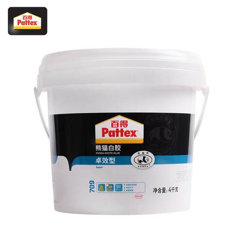 白用胶熊猫白胶白乳胶木工胶强保力粘性家俱木头板环专胶水