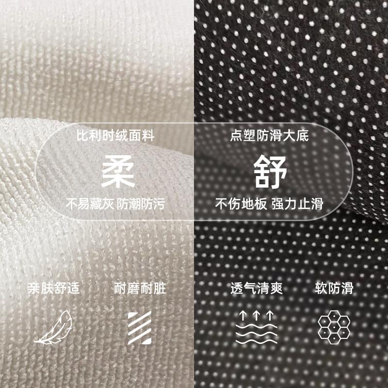 法式覆古圆衣形地毯高级摇椅地垫感DM-5295单人沙地毯帽间家用轻