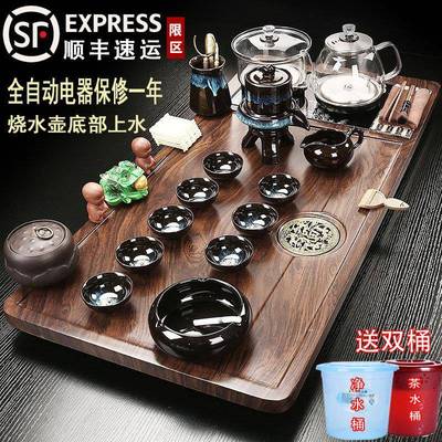 瓷自恒堂新款功夫茶水具套装整套全动部上水烧底壶cht-dbss一体茶