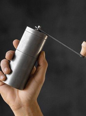 小型豆RHN机不锈钢咖啡豆研磨器手磨动覆磨豆磨器钢芯古手粉摇可