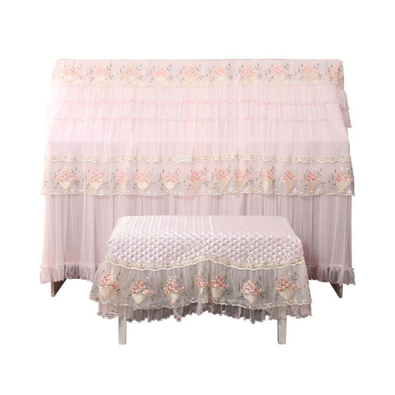 钢琴防尘套罩电现代琴简约蕾丝FAH钢琴罩全罩钢琴琴罩钢布盖布琴