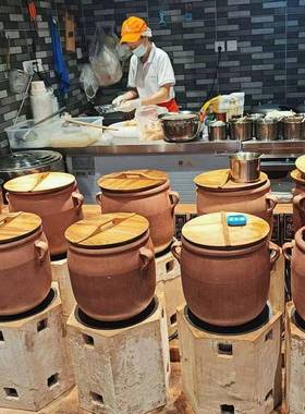 商锅用卤耐高温秋梨膏熬酱熬土C6315砂家用煲汤煮粥肉熬药土沙铫