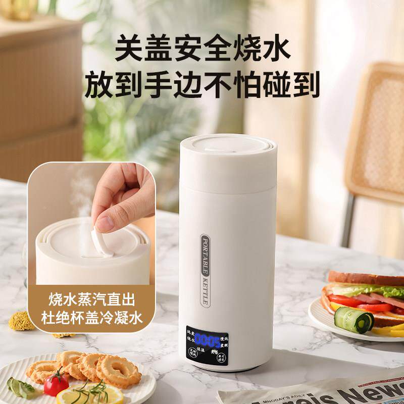 可携烧多水壶功能电热水杯养生壶式炖DDB-03煮杯宿舍小型电炖杯粥