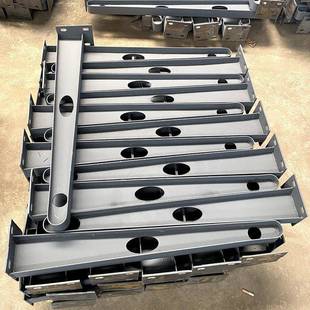 制 棚钢梁 腿支架碳钢 满焊车牛棚挑梁 H定碳钢幕雨墙牛腿 玻璃驳