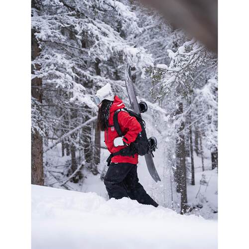 WEY滑雪服男女586服加厚保暖雪服双棉L单A板板带雪裙防水雪山外套