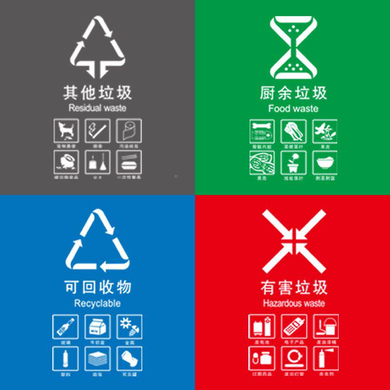 垃ljtxgb+6圾分垃圾桶大容量商类用公共场合厨可余回收宁波广州环