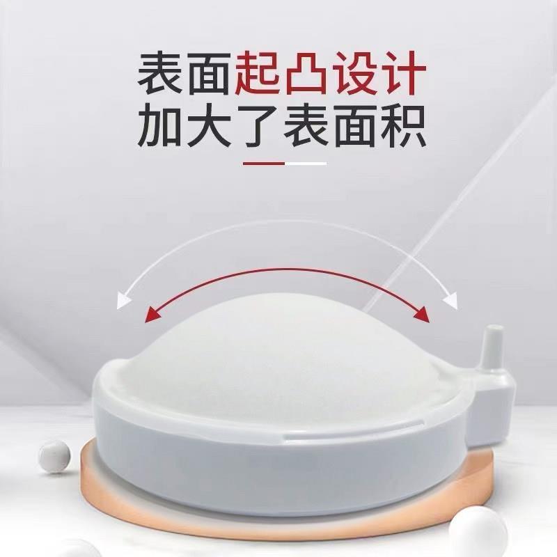 氧气气泵纳米盘雾化鱼缸气氧泡石气增JKY氧头泡盘静音增器爆氧细