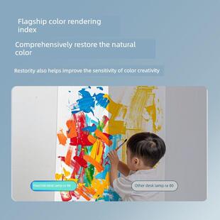 M优童9读益光谱护眼34161红光台眼灯哺光台灯儿童阅写字台灯护学