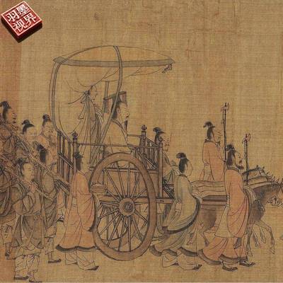 南宋唐晋文公复国国图名李家63887501画真迹复制品清艺术高微喷绢