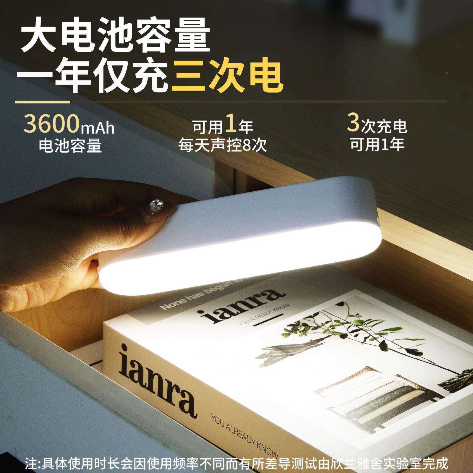 声踏控楼道感应灯入户门灯楼梯步夜间家用走道廊过无线一体小FBJ