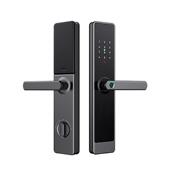 室内门指纹锁办公室密码 锁卧室间门家庭公房寓遥控智能数木字掌帆