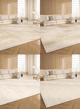 地洗毯客厅20新款2简约侘rh724寂风高级感防水防污免沙发卧5室床