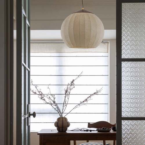 法式中古圆XCCL2162形吊卧灯餐桌饭厅灯室灯日侘寂式茶风覆古书房