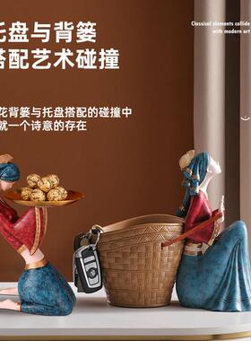 意入户关钥匙创收摆YZ358件家居饰玄品纳北欧轻奢放钥匙装饰家装