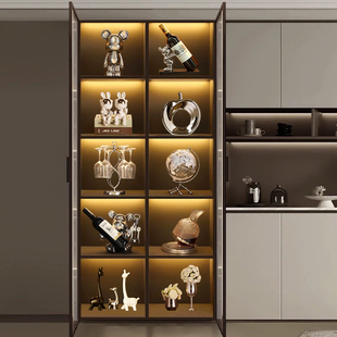速发酒柜装 饰品摆件轻奢高档视厅熊居电客柜家红酒架2024新款