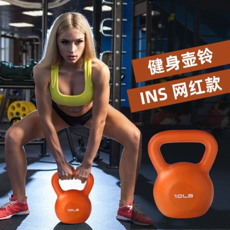 速发竞技壶铃铸铁实心士健身肌铃用男哑家可调节深蹲提臀练臂房神