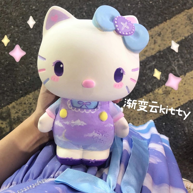 速发儿童手工石膏娃娃白色彩绘涂胚画钱胶陶瓷存搪罐玩具孩