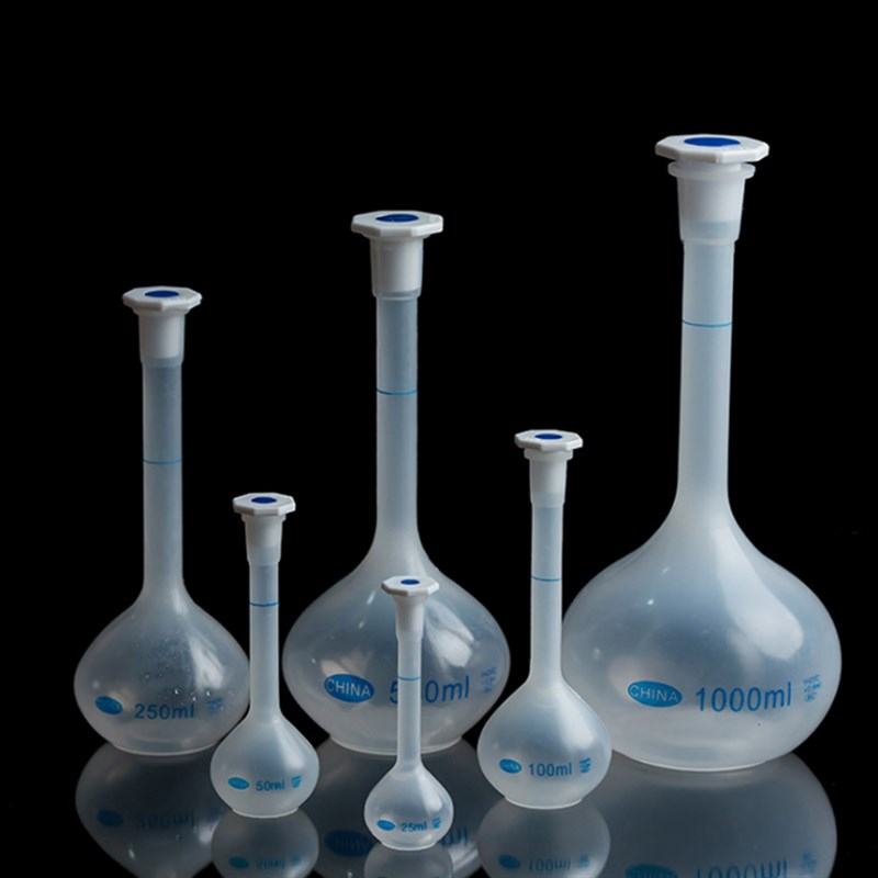 速发 塑试容量瓶100025 500料剂瓶1000化学实验瓶