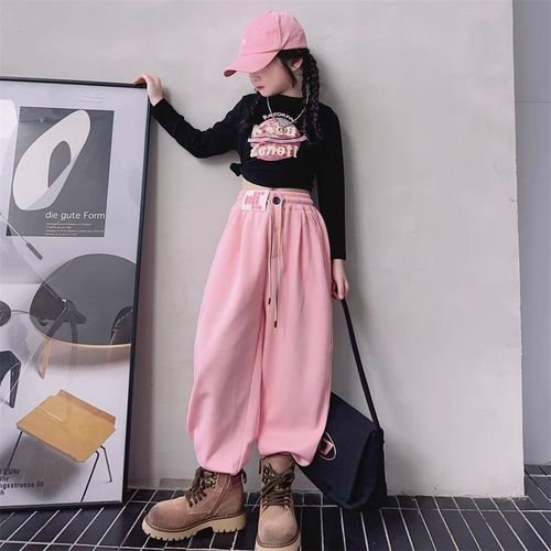 速发爵士舞孩服装春套街舞酷露脐秋zja装z多巴胺少儿走秀潮服演出