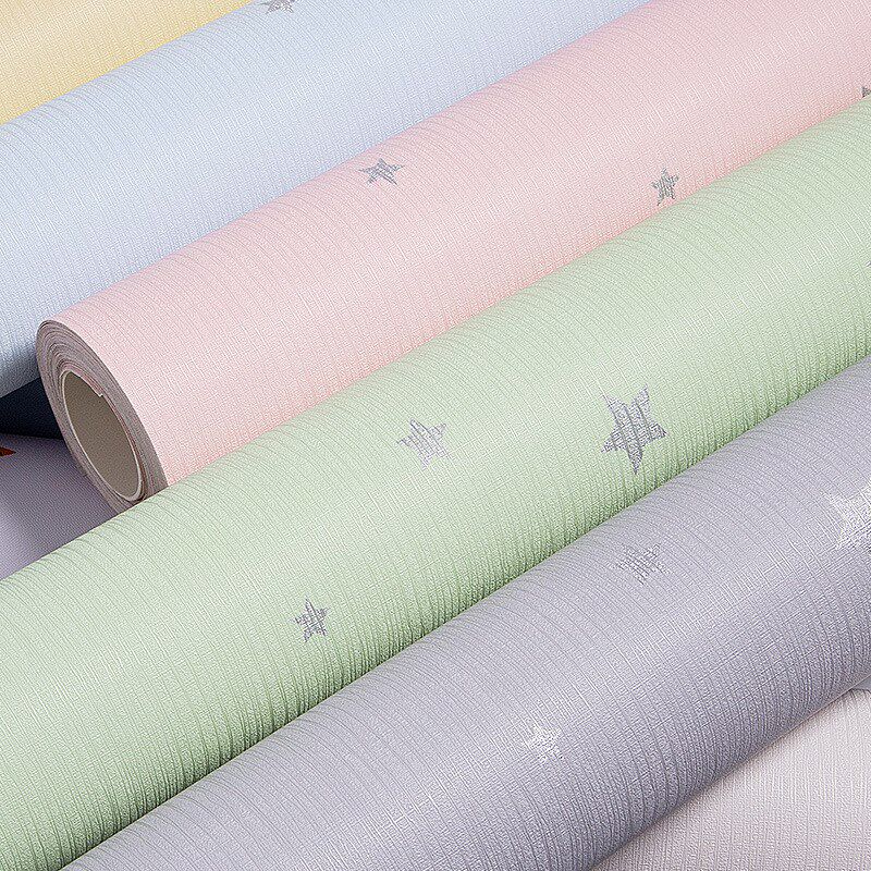 速发F造5E卧室温馨大纸自粘PVC墙学生寝室改Y墙壁纸防水防潮