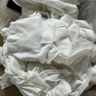 速发白色机龙无尘布擦鞋 布吸水吸油不掉毛工业布尼布刀口布白色碎