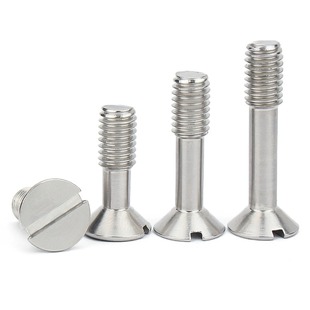 速发一字沉头松M脱螺钉牙4不锈钢GB68半0平头不脱出螺丝4M5M6不8