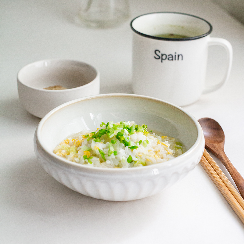 日式风轻奢简约加厚防烫陶瓷碗