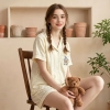 好穿款式多！云朵棉女士夏款短袖睡衣套装